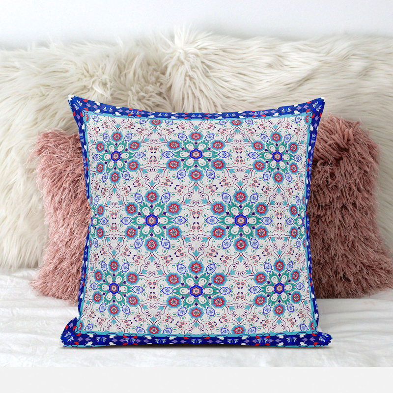 Reversible Throw Pillow, 16" x 16"