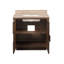 Meuble-lavabo rectangulaire 38 "avec lavabo encastré Morombe