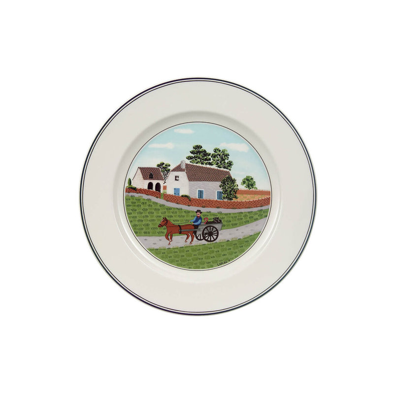 Villeroy & Boch Design Naif 8.25" Going to Market Salad Plate