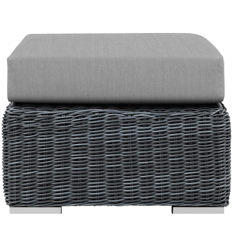 Repose-pieds d'extérieur Modway Modrest Invite, Gris