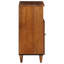 Solid Wood Rectangle Accent Cabinet