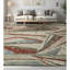Brookhaven Abstract Area Rug in Beige/Green