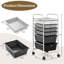 Nereen 6 Drawer Storage Drawer with Locking Wheels-124612991