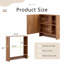 Armoire de salle de bain à miroir murale avec rangement et porte-serviettes pour optimiser et organiser l'espace-1525581448