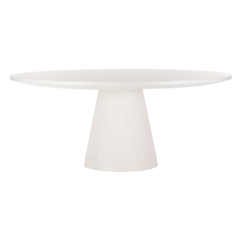 Lucca Round Dining Table, 30.5" H x 60" L x 60" W