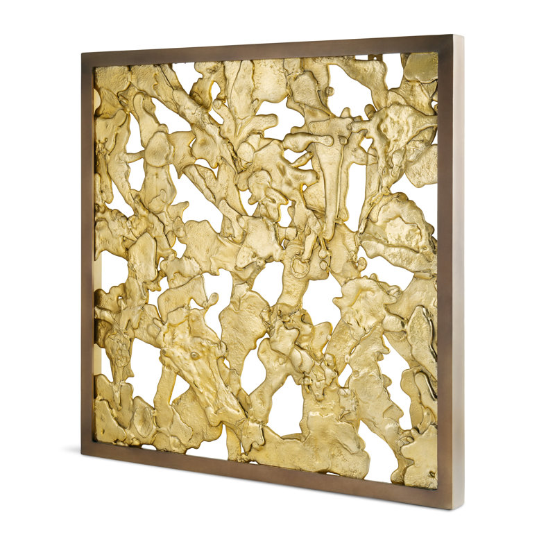 After The Storm Gold Wall Art
