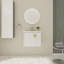 Meuble-lavabo 24 po avec lavabo, pour petite salle de bain, meuble-lavabo avec porte à fermeture en douceur-990023859-990023858