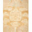 Tapis brun clair / jaune clair noué à la main de conception unique 8 pi 2 po x 9 pi 10 po Hayner