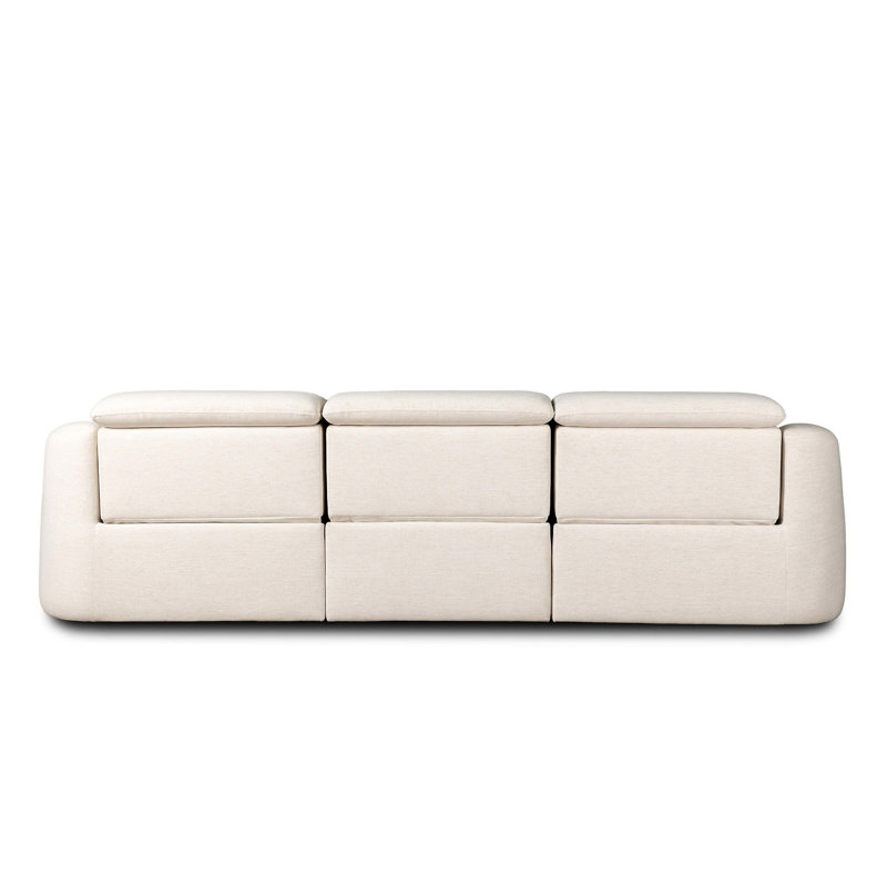 Alondra Sofa, Crypton Nomad Snow Polyester Blend