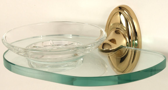 Soap Dish, Polished Antique