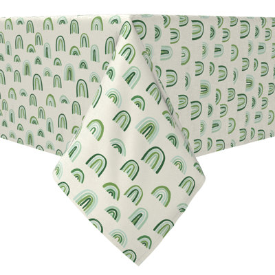 Fidor Rectangular St. Patrick's Day Cotton Twill Tablecloth