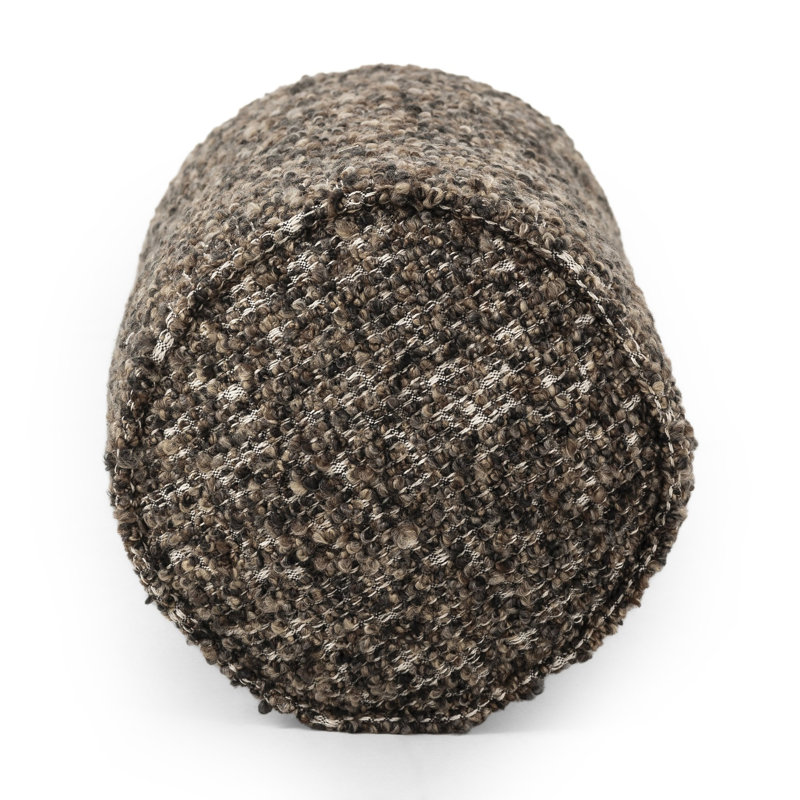 Callum Bolster Pillow-20"x8", Ivan Granite