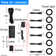Cabinet Lighting Work with Alexa App Remote Control, Plug in Puck Light 6 pack 3000K - 6000K