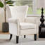 Fauteuil d'appoint rembourré capitonné avec tête de clou pour la chambre-1877315322