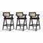 Ensemble de tabourets de bar chic en sangle de résine pour améliorer votre expérience de bar