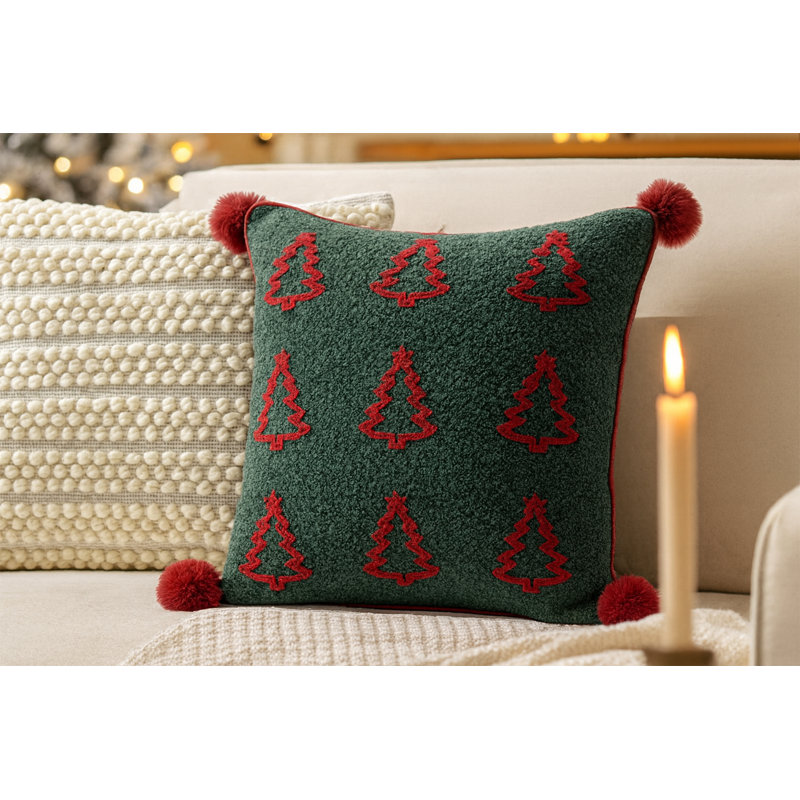 Coussin décoratif 18 po x 18 po Soft Boucle