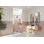 Porte de douche pivotante sans cadre l 56,75 "x H 78"