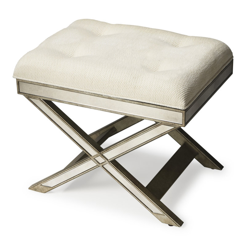 Tabouret de coiffeuse Teirney, Étain