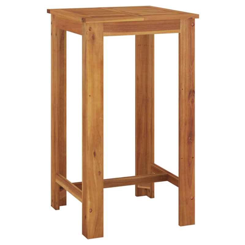 Aldrick Square Acacia Outdoor Dining Table , 60cm cm W 60cm cm D