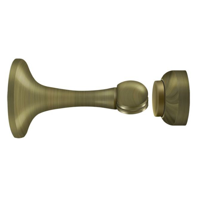 Kick Stop, Antique Brass