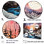 «Winter Snow Sunrise By The River», reproduction sur toile-97024763-97024772