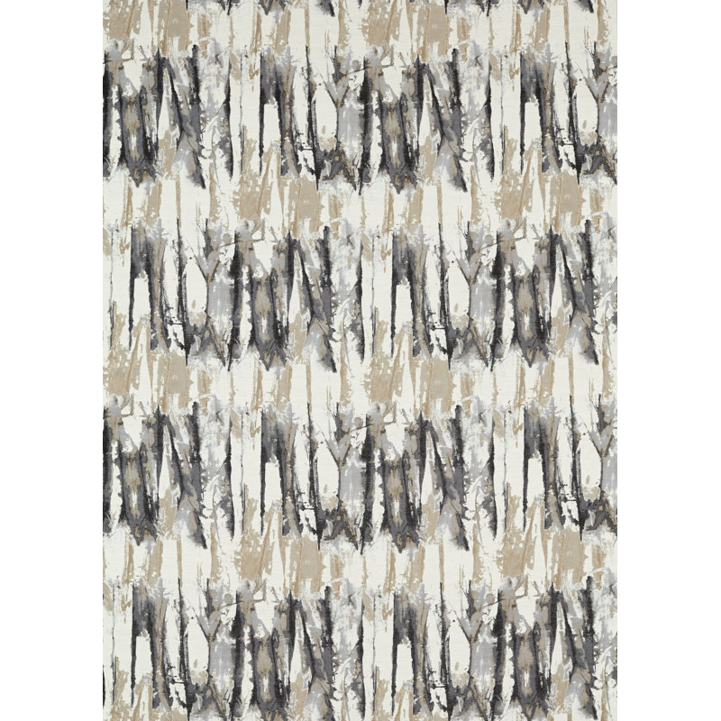 Eco Takara Fabric, Black Earth/Pumice