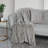 Faux Fur Stripe Throw and Pillow Gift Set-1915137563