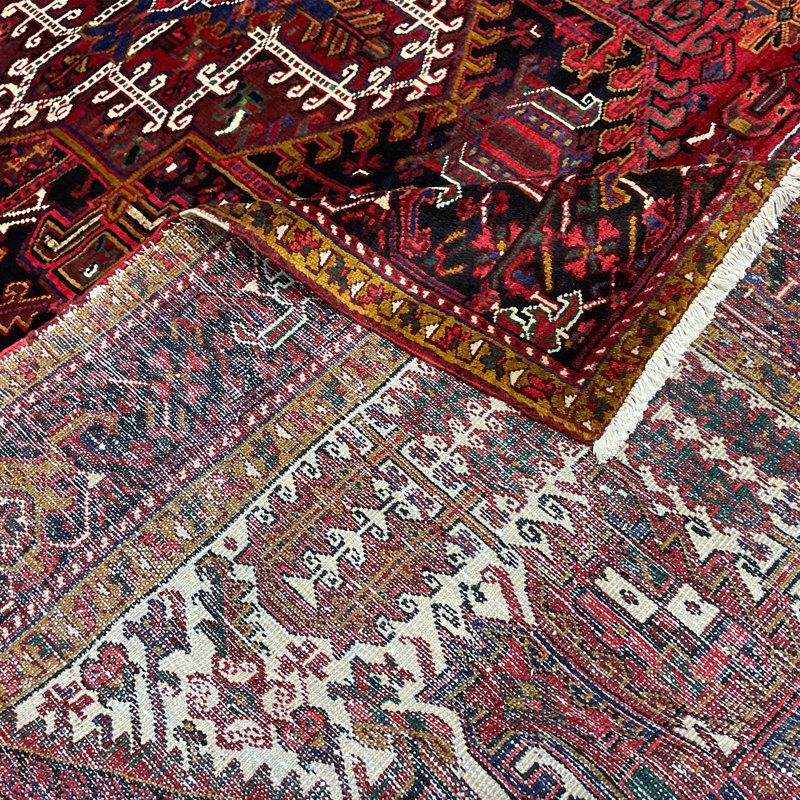 HERAT ORIENTAL Handmade Heriz Wool Rug