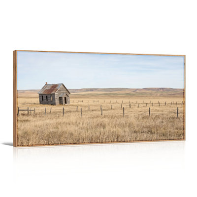 «Rustic Landscape», ensemble de 1 reproduction d'art sur toile
