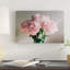 « rose pivoines on white i » sur toile-74411638-74411639-74411641