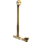 Clearflo Leg Tub Drain with Overflow