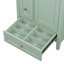 Meuble-lavabo 24 po avec lavabo en céramique, 3 tiroirs et tablette réglable-1128714496