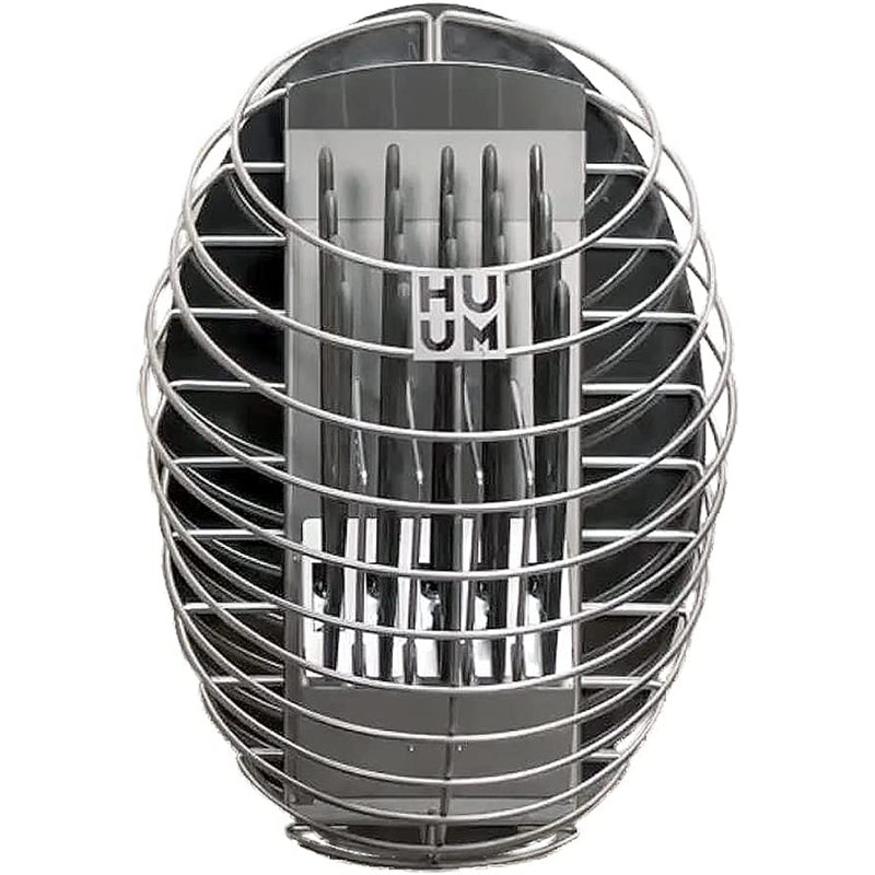 HUUM Drop 7.5kW Sauna Heater with UKU WiFi Control, (Sauna Stones Included ), Mirror