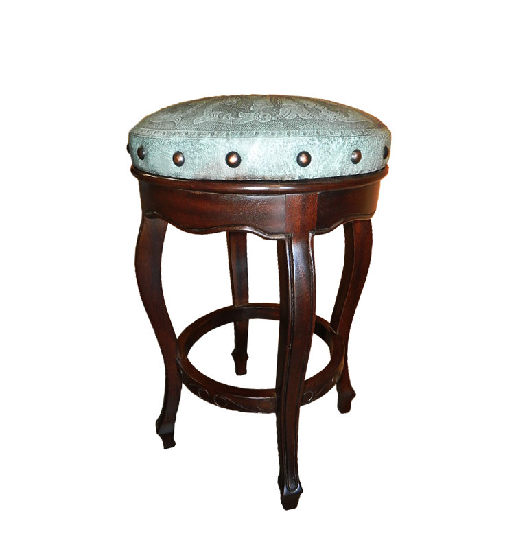 Tabouret 30 "Seibel, Turquoise