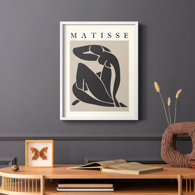 Matisse CCCLXXX Framed Print - Solid Wood