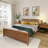  Rosenthal Solid Wood Slat Bed-1314693154-1322242130