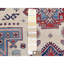 Tapis ivoire noué à la main nouvel âge 9 pi 1 po x 11 pi 7 po Katiuscia