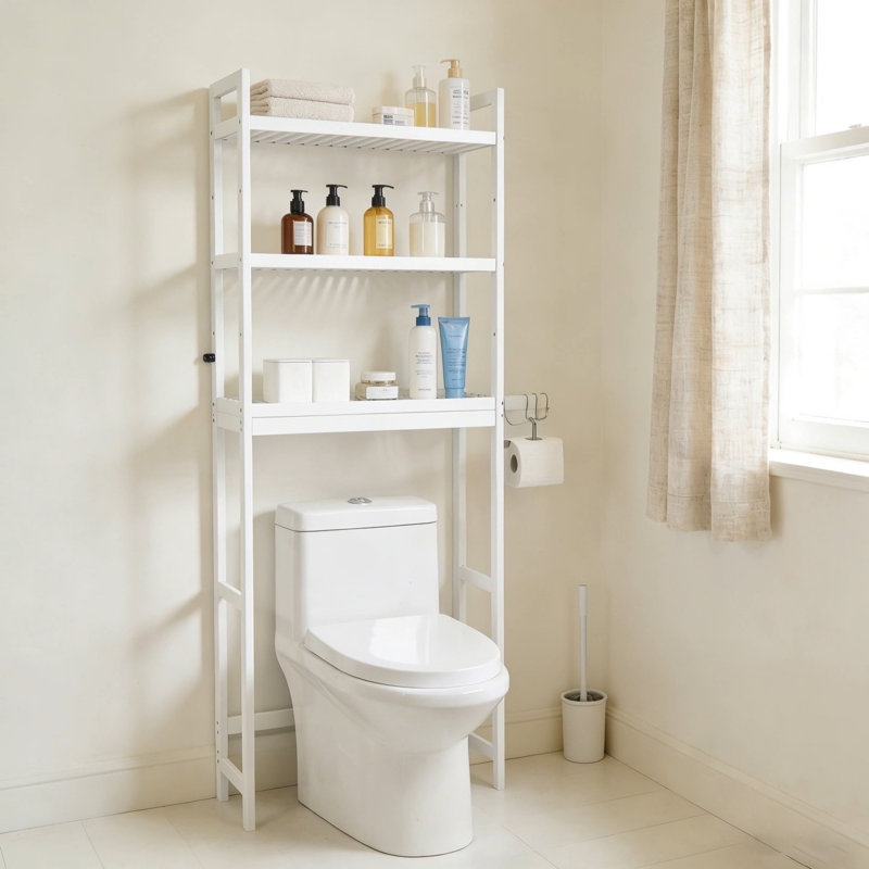 Étagère de salle de bain à 3 niveaux