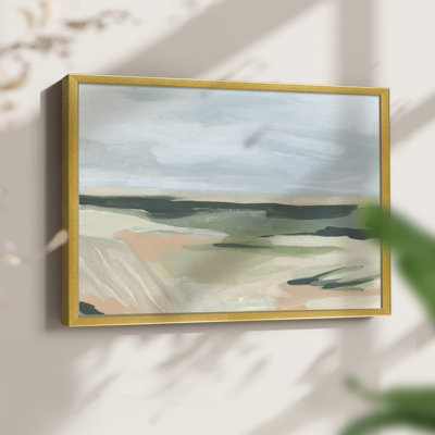 Pastel Plains II -Framed Print - Restickable