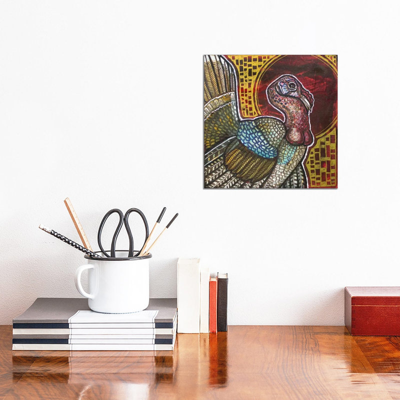 Wild Turkey by Lynnette Shelley - Wrapped Canvas Print, 30.48 cm H x 30.48 cm W
