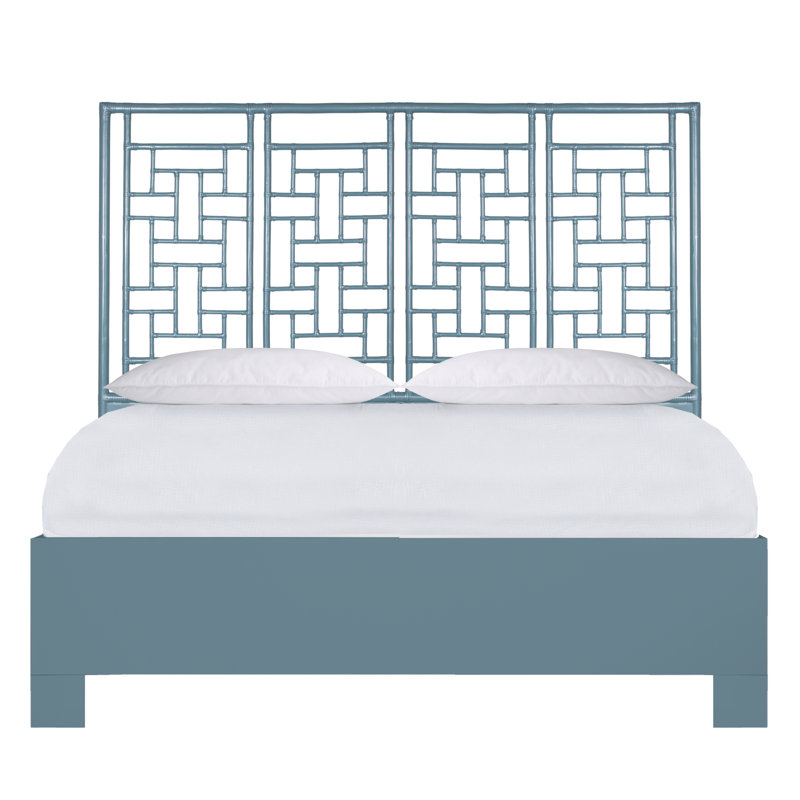 Lit standard Ohana, Très grand, Bleu régate