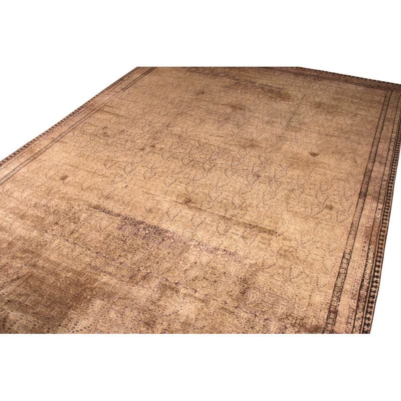 One-of-a-Kind Rectangle 11'4" x 17'2" Hand Knotted Area Rug