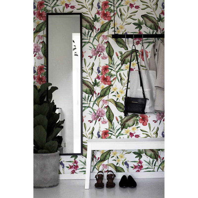Petrarch Floral Wallpaper, 208 x 146cm