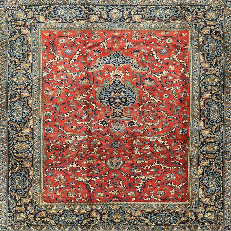 Olaf Oriental Indoor Rug, Round 5'