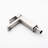 Bathroom Faucet Single Hole Stainless Steel - Deck-Mounted With & Drain Assembly, Brushed Nickel, 1.2 Flow Rate, Lever Handle, Ceramic Disc Valve For Vanity Tap And Sinks-128924370