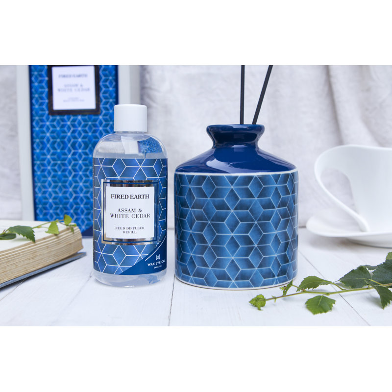 Fired Earth Reed Diffuser Ceramic Assam and White Cedar