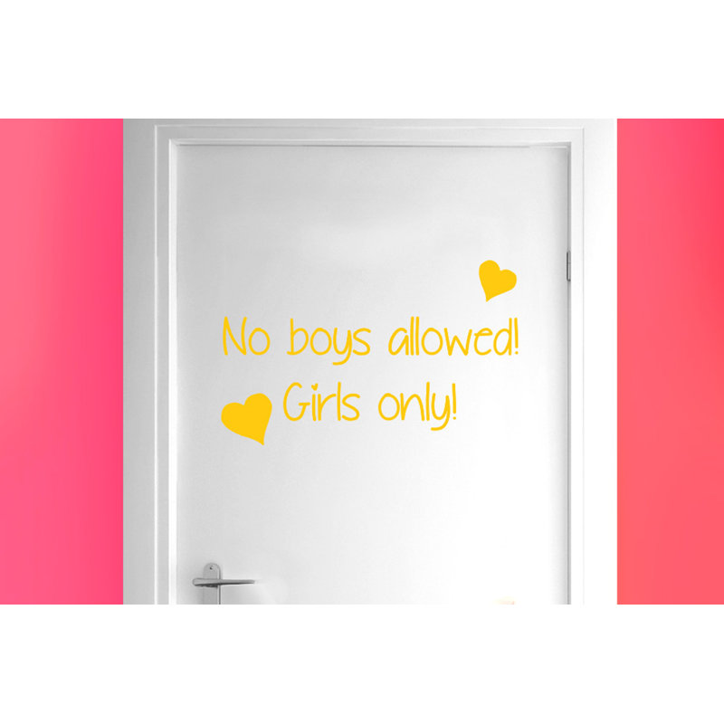 Wall Decal, Dark Yellow