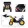 Aosom 6 Volt 1 Seater Tractors / Construction Battery Powered