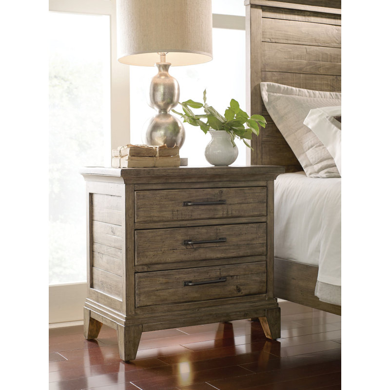 Antietam 30'' W Solid Wood Nightstand