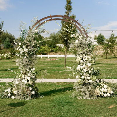 Heavy Duty Fir Wood Garden Arch Trellis,outdoor Arbor For Climbing Plants Roses Vines Garden Yard Patio Backyard Decor